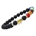 KSQS Chakra Lover Couple Bracelet Yoga Balancing Reiki Healing with Elephant for Christmas Thanksgiving