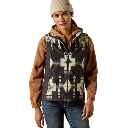 ARIAT Women's Logo Softshell Print Vest