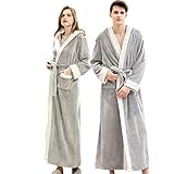 Perfektes Geschenk: Männlicher weiblicher Bademantel für viele Anlässe wie Fitnessstudio, Spa, Hotel, Schwimmbad, Valentinstag, Weihnachten, Neujahr, Halloween, Brautjungfer-Party oder Brautdusche. Perfekt als niedliches Geburtstags- oder Festival-Geschenk für sich selbst, kostbare Familie und Freunde.