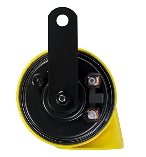 Hella 012010821 Yellow Trumpet Horn Kit, 12 V, 400/500 Hz (Universal Fit) #TOP2