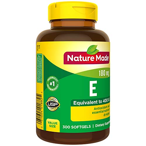Nature Made 1882 Vitamin E 180 Mg (400 Iu) Dl-Alpha, Dietary Supplement thumb #9