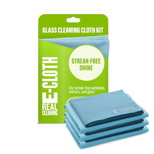 E-cloth Window Cleaning Pack, Window Cloth/Glass and Polishing Cloth by E-Cloth