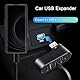4-Port USB 3.0 Hub [90°/180° Grad drehbar], USB Splitter mit 3 USB Ports & 1 USB C Power/Data Port, USB Extender für Laptop, Car, Mac Pro, iMac, MacBook Air, MacBook Pro, MacBook und mehr
