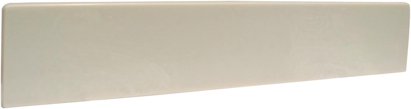 HomeStock Cultured Marble Side Splash - 21.5 Inch Vanity Backsplash, Ivory Swirl