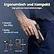 EUKI Elektrisches Staubgebläse, 3-Gang 130.000 U/min Druckluft, 5000mAh Akku, USB-C Schnellladung, Compressed Air Duster, für Computer, Tastatur, Outdoor, Haus und Auto