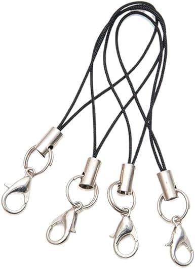 20Pcs Mobile Phone Rope Strap Charm Lariat Lanyard with Lobster Clasp Cords for Cellphone/USB Drive/Keychain/DIY Jewelry Accessories,Cell Phone Charms