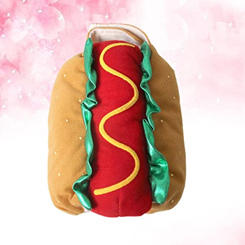 Disfraz divertido para perro Hot Dog tamaño XS miniatura 5