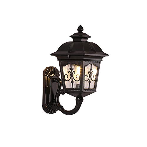 Lanterne murale extérieure jardin étanche IP54 applique aluminium clôture cour et portail