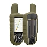 kwmobile Étui Compatible avec Garmin GPSMAP 65/62 / 62S / 62SC   Housse de Protection en Silicone pour Navigateur GPS Pédestre   Vert