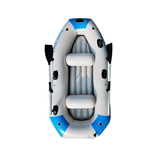 SKINHAWK Kayak Gonfiabile Exclusiv 480 Rosso – 3 Posti, 480x96 Cm, 250 Kg, Con Paglie, Pompa E Sedili, Per Mare E Lago