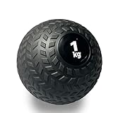 VORX LONDON Slam Ball for Strength & Fitness Training – Non-Slip Textured Medicine Ball for Core, HIIT, Functional Workouts – Durable Weighted Fitness Ball Home Gym Equipment (1KG)