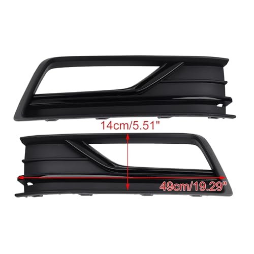 Cubiertas de luz antiniebla para parachoques de Passat B8 SEL con molduras 3