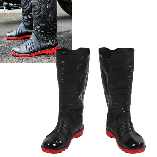 Botas de Chuva Masculinas, Botas de Caça Resistentes Ao Desgaste, à Prova d'água, Evitam Deslizamen