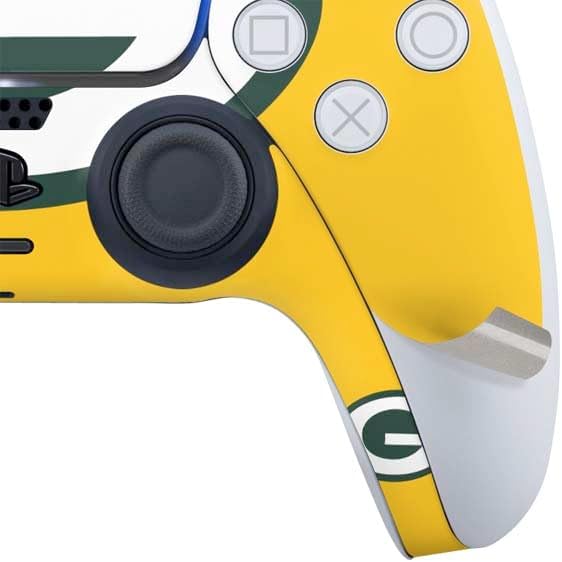 Skinit Decal Gaming Skin Compatible with PS5 Slim Digital Edition Bundle - Officially Licensed NFL Green Bay Packers Large Logo Design