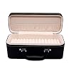 Yiju 15 Slots Bangle Box, Jade Bracelets Display Case Storage Case Jewelry Organizer PU Leather Bracelet Case for Retail Stores Dresser Engagement
