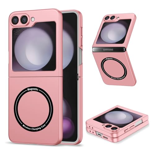 Galaxy Z Flip6/Flip7 FE�p �P�[�X �ϏՌ� ���^ �J�o�[ �y�� Galaxy Z Flip6/Flip7 FE ��p �n�[�h ���C�����X�[�d�Ή� �����Y�ی� ���E�ȒP PC�f�� �T���X�� �M�����N�V�[ Z �t���b�v6/7 FE �Ή� 