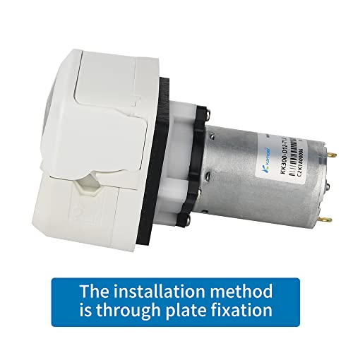 Image of Kamoer KK300-D high flow peristaltic pump 12V dc motor quick tube change liquid dosing pump 80-290ml /min 3 tube types supported