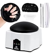 Electric Steam Nail Remover - 36W Upgraded Gel Polish Remover Set, Nail Polish Removal Machine Fo...