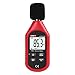 Produktbild UNI-T Handliches Schallpegelmessgerät,Lärmmessgerät Dezibel Überwachungstester mit Noise Reader Bereich 30-130dBA, Max/Min / Hold Daten, LCD Hintergrundbeleuchtung Display (Batterie enthalten)