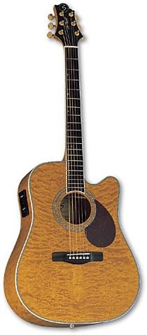 Greg Bennett D 11Ce Electro Antique Acoustic Guitar - Natural