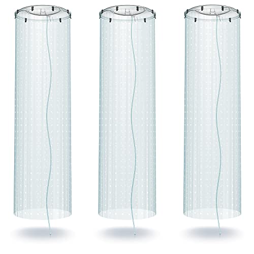 Lot de 3 films de protection pour la culture des tomates - Jardin, terrasse
