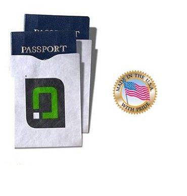 Identity Stronghold RFID Blocking Secure Sleeve/Case for Passport Set-2 Pack
