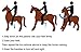 Ufree Large Mechanical Rocking Horse Toy, Ride on Bounce up and Down and Move, 44 inch for Children 6 to Adult (Black Mane and Tail)
