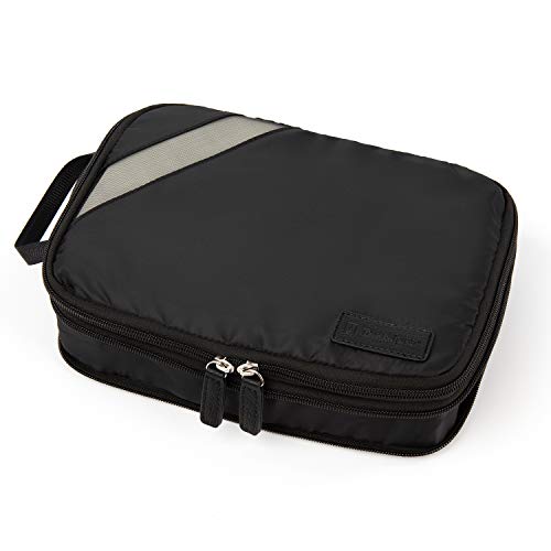 Travelpro Essentials-Expandable Packing Cubes, Black, Medium