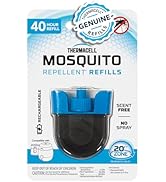 Thermacell Rechargeable Mosquito Repeller Refills; Advanced Repellent Formula Provides 20 Foot Pr...