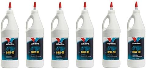 Valvoline Gear Oil, High Performance, 32 Oz, 80W-90 (6)
