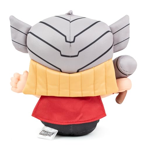 Image of Mirada Marvel Thor Soft Plush Toy - 23cm | Official Licensed Superhero Stuffed for Kids, Boys & Girls | Super Soft Cuddly Character Toy for Fans | Great for Birthday Gifts /Christmas /Diwali