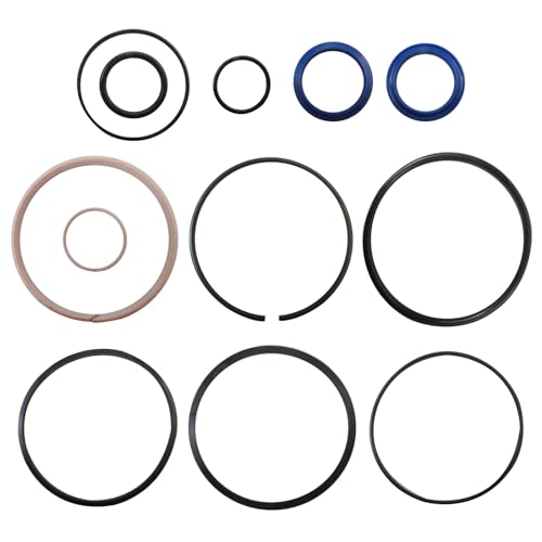 Image of 2024 Upgrade Replacement Hydraulic Log Splitter Cylinder Rebuild Seal Kit for 4.0 inchBore x 1.75 inch Rod Cylinder,for Huskee Log Splitter Parts Hydraulic Cylinder Rebuild Kit