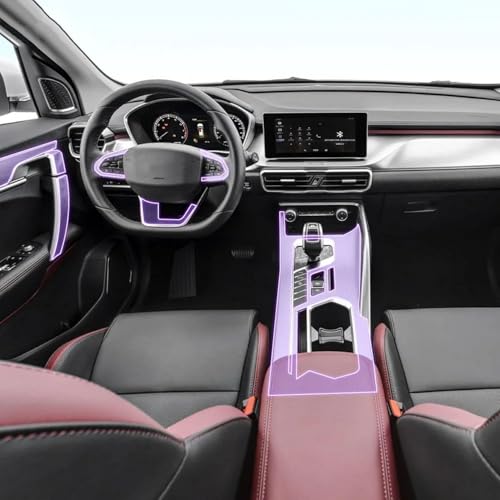 Film de protection transparent en TPU premium pour console Geely SX11