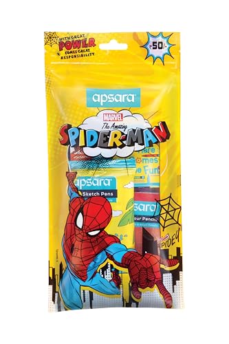Image of Apsara Marvel Spiderman Kit | Marvel Spider-Man | Smart Kit for Your Creative Need & Fun Learning | Ideal Gift Items for Kids | Pack of 1 Kits