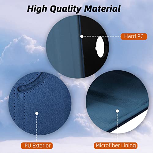 Image of TGK 360 Rotatable Smart Flip Cover for OnePlus Pad Lite 11 inch Tablet Case, Oppo Pad SE 11 inch (Dark Blue)
