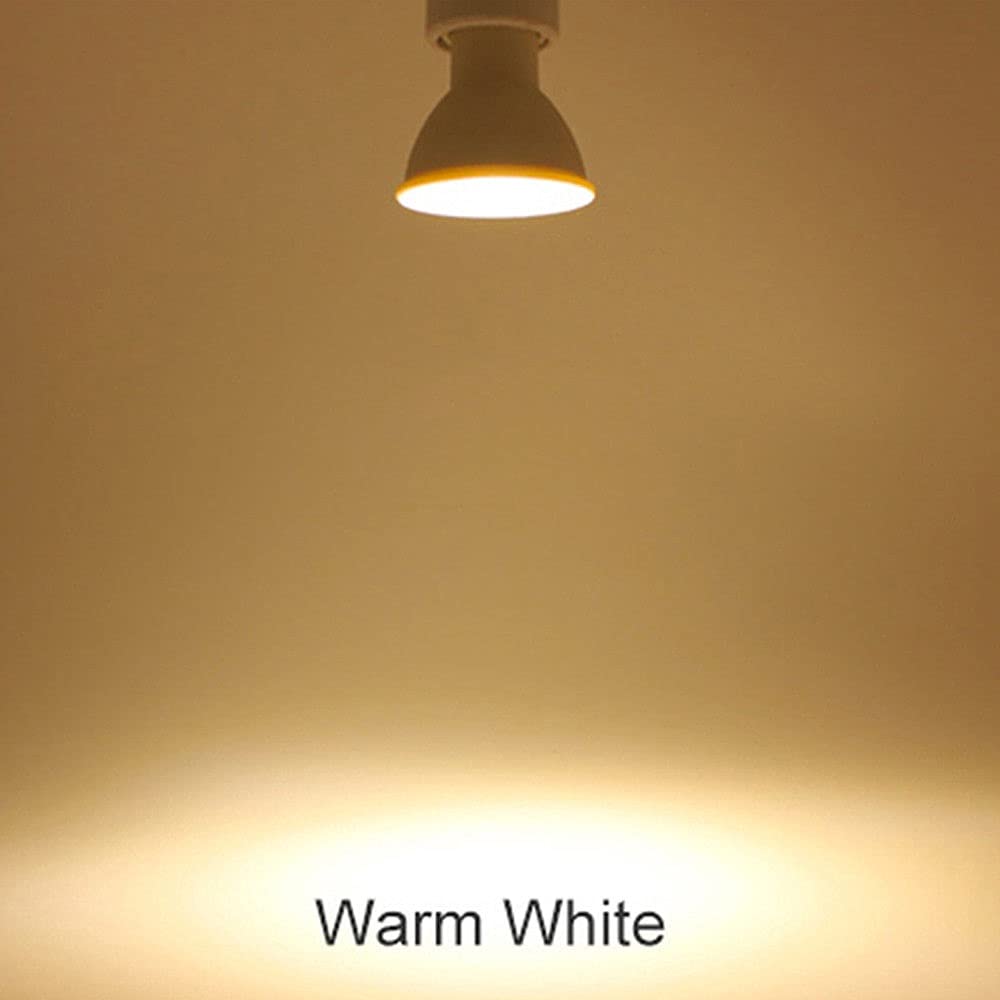 fengyan Casa bombillas 10pcs 5W 7W LED Bombillas del punto GU10 GU5.3 MR16 COB SPOLight Lámpara brillante fresco blanco caliente blanco for la oficina en casa 110V 220V DC12V Familiar Lámpara