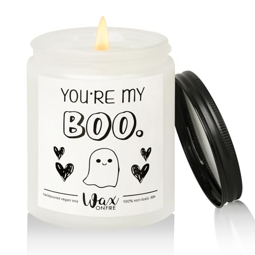 Halloween Candle Ghost You are My Boo Candle Halloween Lavender