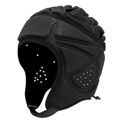 Soft Flag Football Helmet 7v7 Youth Kids Football Helmet Padded Helmet Rugby Headguards Football Gear for Youth Kids Cover
