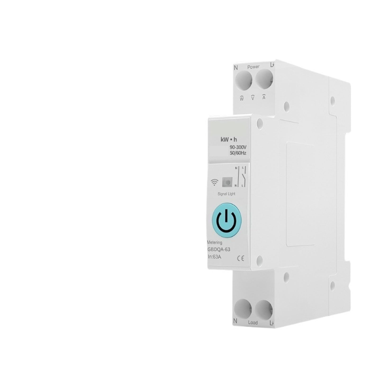 Mesure par application disjoncteur 1P 63A connecté et télécommande sans fil 10A - 5