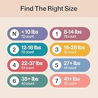 The Honest Company Daytime Diapers, Rose Blossom, Size Newborn, 72 Count — image 4