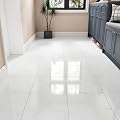 Wallercity White Marble Peel and Stick Vinyl Floor Tiles 6-Pack 12x12 Inches Self Adhesive Waterproof Flooring Planks for Bathroom Kitchen Bedrooms Stick on Floor Tiles Laminate Sheets Vinyl Flooring