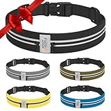 Slim Running Belt for Women and Men, Money belt, Phone Holder for Running Fits Most Cell Phone, Running Waist Belt, Reflective Workout Phone Holder for Running, Running bag, Running Fanny Pack