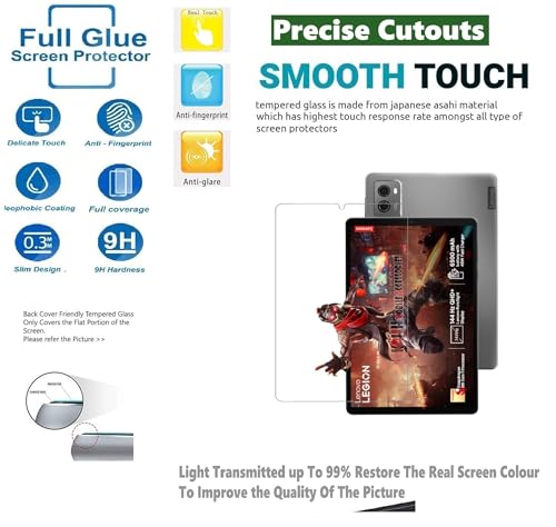 Image of Tempered Glass Screen Protector for Lenovo legion 8.8 inch