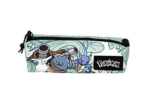 Cyp Brands Pokémon - Custodia Squirtle Per Bambini, Design Squirtle, Cilindrica, Blu