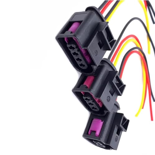 Conector bobina encendido de coche 4D0971992 hembra para cable eléctrico A4 A6 2