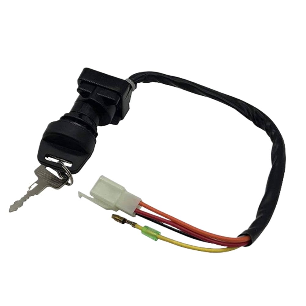 Ignition Switch Key Lock with 2 Wire Compatible with LT80 LT-80S 1987-1995