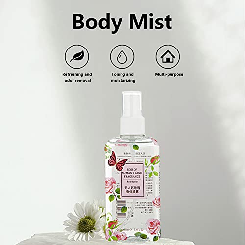 Light Fragrance Parfum - Draagbare Body Mist Parfum - Verfrissende Geurverwijdering Bloemenparfum met een Voortreffelijk en Mooi Flesontwerp voor Het Leven Vol Geur en Zelfverzekerd, 100 Ml - Image 6