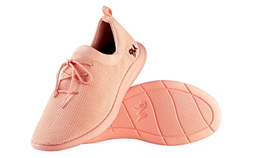Image of Neeman's ReLive Knit Casual Lace Up Sneakers for Men | Trendy, Lightweight, Breathable Stylish Shoes | Padded Insole for Extra Support | Walking, Travelling, Outdoor Shoes for Men