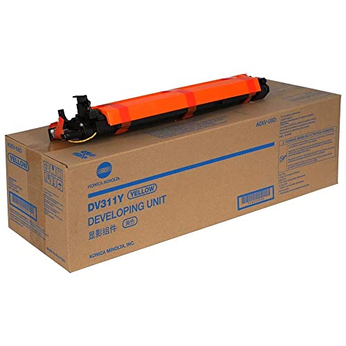 Genuine Konica Minolta A0XV08D DV311Y Yellow Developer for C220 C360 C280