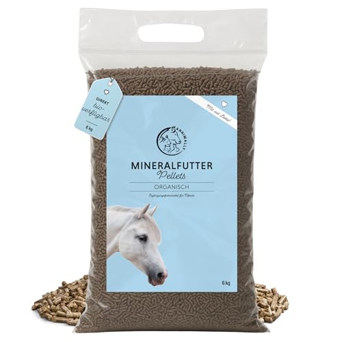 Mineralfutter Pferde organisch getreidefrei - getreidefreies Ergänzungs Pferdefutter mit Vitaminen, Mineralstoffen und Spurenelementen, wie Zink, Selen, Omega 3 und Jod Mineralfutter Pferde organisch getreidefrei - getreidefreies Ergänzungs Pferdefutter mit Vitaminen, Mineralstoffen und Spurenelementen, wie Zink, Selen, Omega 3 und Jod